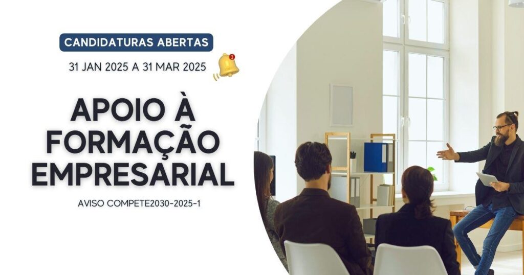 Formação Empresarial Individual para Clusters (COMPETE2030-2025-1)